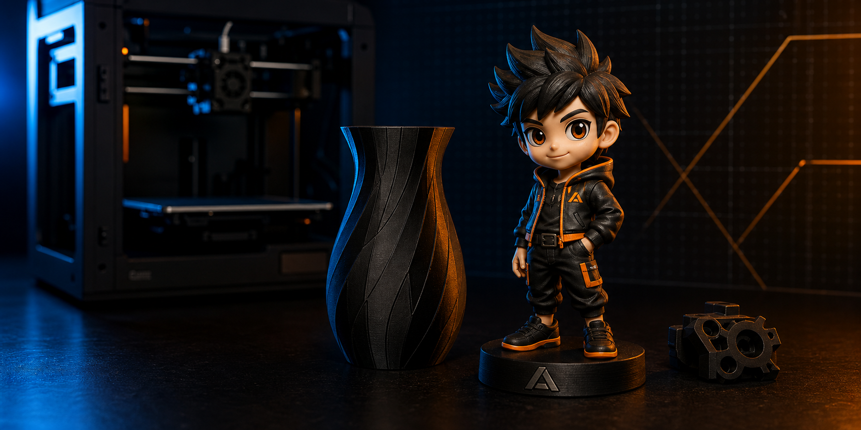 Impress&atilde;o 3D AlphaBrind